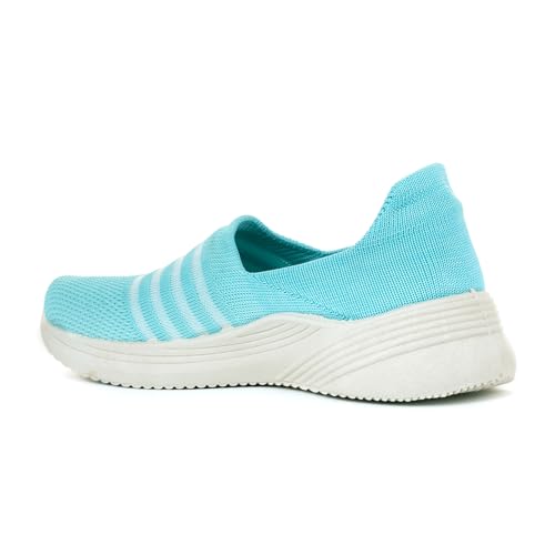 Image of Khadim's 6780146 Stylish Lightweight All-Day Comfort & Breathable Durable Fitness Slip-On Sports Shoes for Women