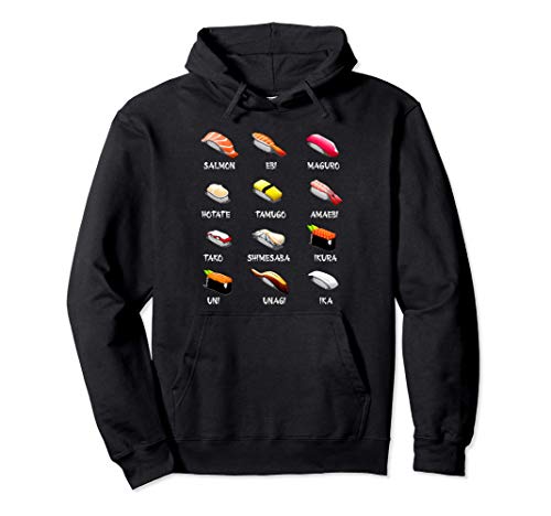 Sushi Food Cuisine japonaise kawaii Cadeau Sweat à Capuche