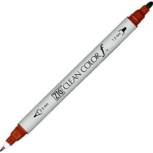 Kuretake Zig Marqueur double pointe marron TCS-6000T-060