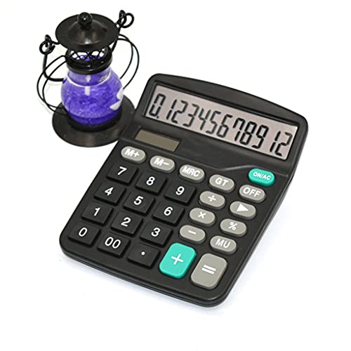 Calculadoras electrónicas de Escritorio de Pantalla Grande de 12 dígitos, calculadoras Escolares para el hogar y la Oficina, Herramientas de Contabilidad financiera