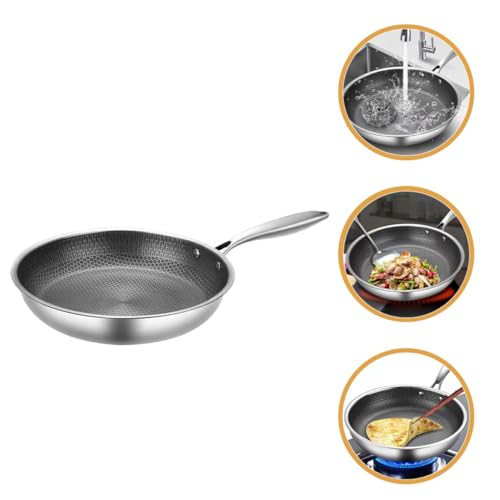 Sartén Wok de Acero Inoxidable Cabilock con Mango miniatura 6