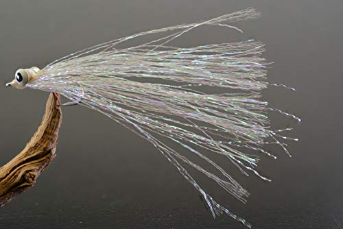 Mouches de pêche Clouser Minnow avec hameçons Duratin #6, lot de 6 de haute précision