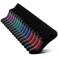8-Pair Men's Low Cut Ankle No Show Socks (Various) only .12: eDeal Info