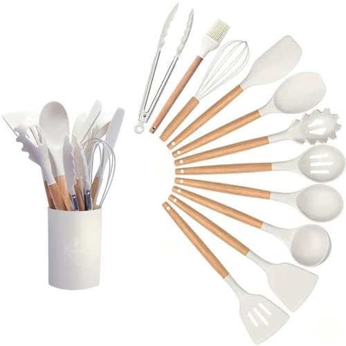 GJIE Set di utensili da cucina, 12 pezzi, set di