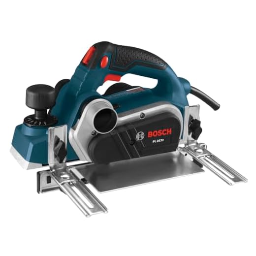 BOSCH 3-1/4 Inch Woodworking Hand Planer with Carrying Case, PL2632K