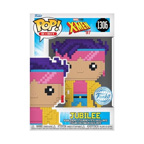 Funko Pop 8-Bit X-Men Jubilee Figure 1306 - Image 4