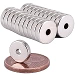 Magnet-Kauf – [20 Stück] Neodym Magnet Ringmagnete extra stark Magnetring 