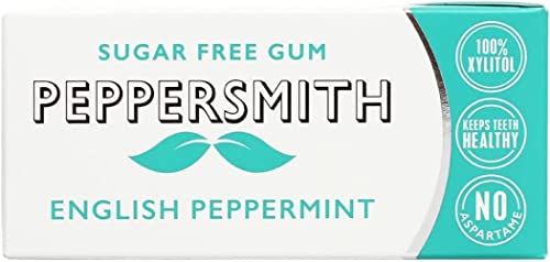 Peppersmith English Peppermint Sugar-Free Gum, 15 g