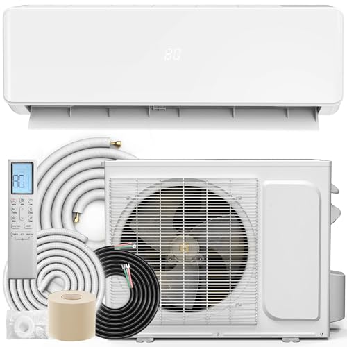 YITAHOME Pure Design 12000 BTU Mini Split Air Conditioner Heat Pump, 20 SEER2 115V Inverter AC Cool & Heat Up to 750 Sq. - Detailed View