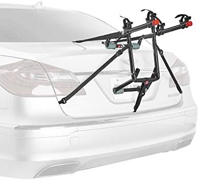 Allen Sports Deluxe 2-Bike Trunk Mount Rack, Model 102DN-R, Black