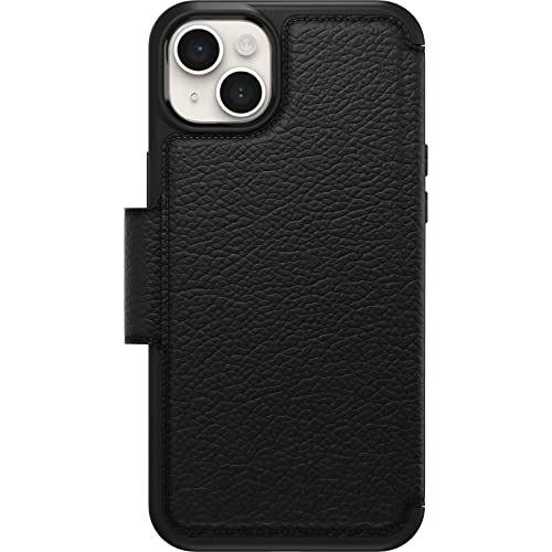OtterBox Strada Case for iPhone 14 Plus, Shockproof, Drop proof, Premium Leather Protective Folio with Two Card Holders - Image 2