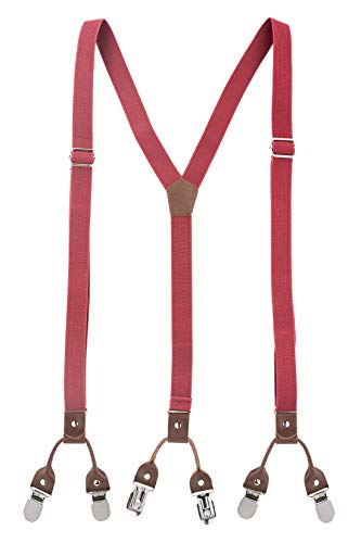 Image of The Tie Hub Ringside Y-Back Slim Fit Suspender for Men