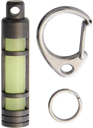 TEC AccessoriesEmbrite Glow Fob Stainless BDC Gear Ties-Clips-and-Fasteners
