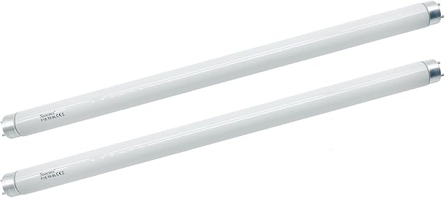 2 x 15W 15 Watt 18 Inch 18" T8 Bug Zapper Insect Attracting Lamp UVA Replacement Tube Bulbs for 30W Electric Fly Killer Incl Starters