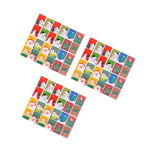 Bloc-notes de Noël Housoutil 72 pièces à offrir comme petit carnet de notes et cadeaux de fête