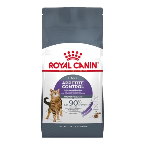 Royal Canin Appetite Control Care | 2 kg | Trockenfutter für ausgewachsene Katzen bis zum 7. Lebensjahr | Zur Kontrolle des Bettelverhaltens | Auch für kastrierte Katzen