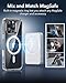 ESR for iPhone 16 Pro Case, Camera Control, Compatible with MagSafe, Shockproof Military-Grade Protection, Magnetic Phone Case for iPhone 16 Pro, Classic Hybrid Case (HaloLock), Clear