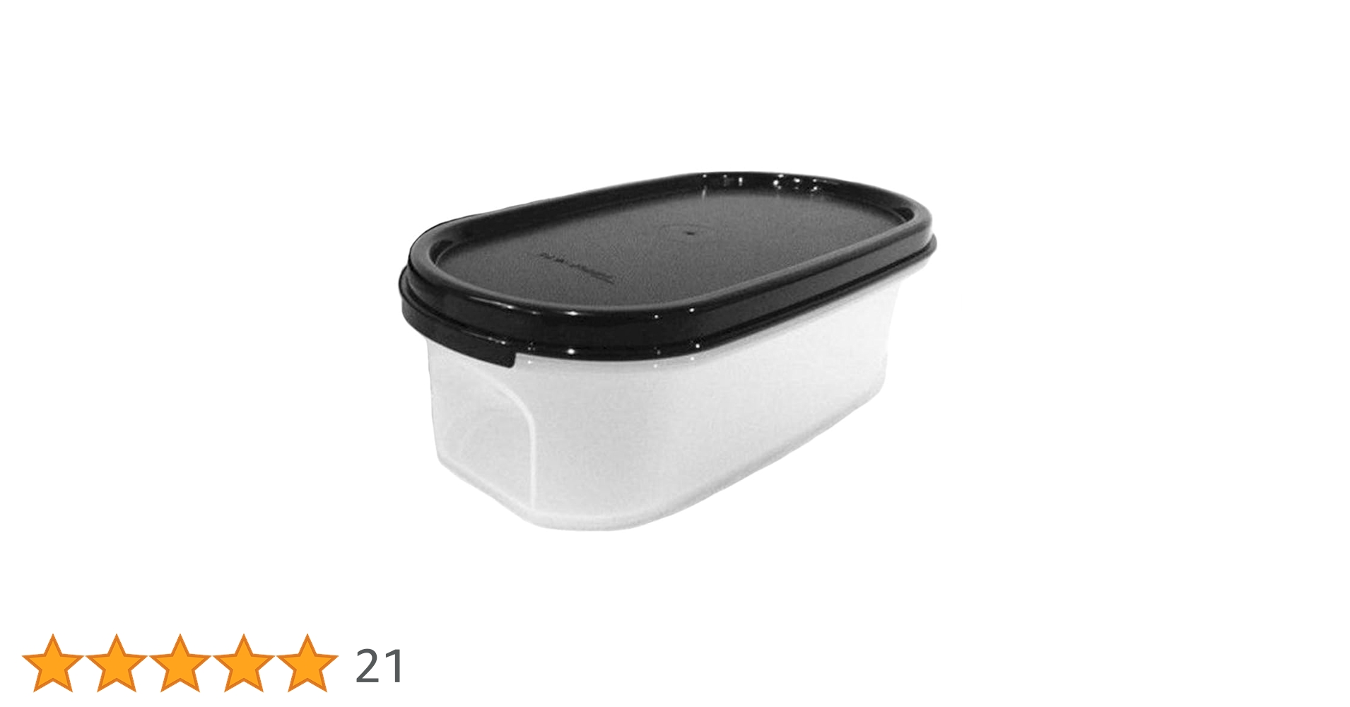 Amazon.co.jp: タッパーウェア モジュラーメイト オーバル #1 (2