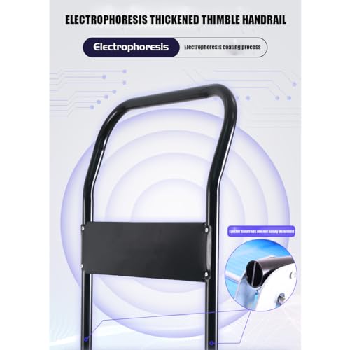 Carretilla plegable con plataforma y 4 ruedas 250KG miniatura 3