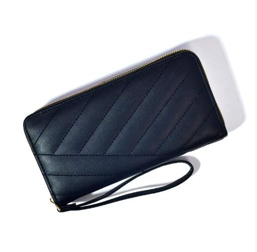 Women's Long Wallet – Large Capacity Zipper Wallet with Multi-Card Slots and Sleek Textured Design2
