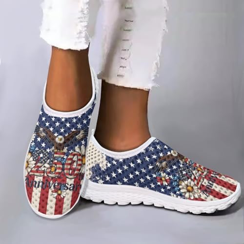 Image of Athletic Tennis Sneakers Road Road Running Shoes US 5.5-11.5 Slip On Shoes for Women