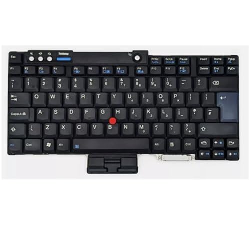 Clavier pour Lenovo ThinkPad R61 R61e R61i avec touches silencieuses et confortables