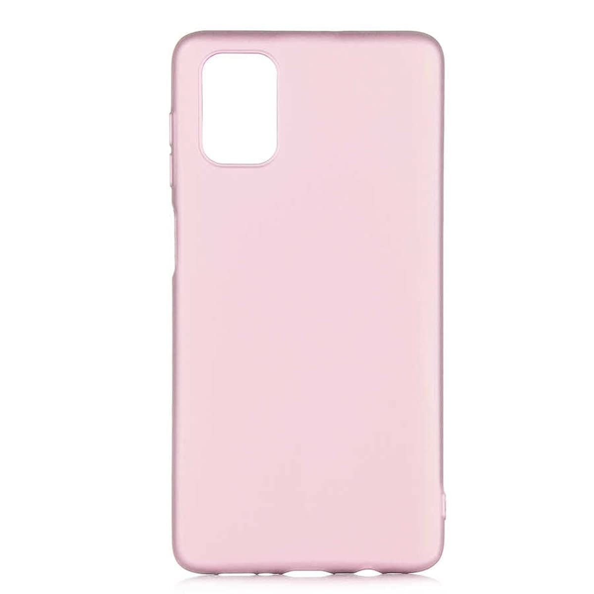Zore Galaxy ile uyumlu M51 Kılıf Premier Silikon Kapak Rose Gold