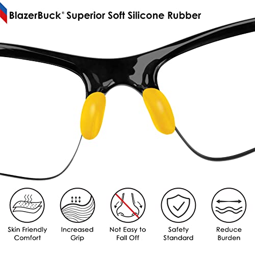 Image of BLAZERBUCK Replacement Nose Pads Piece for Oakley Bisphaera OO9400