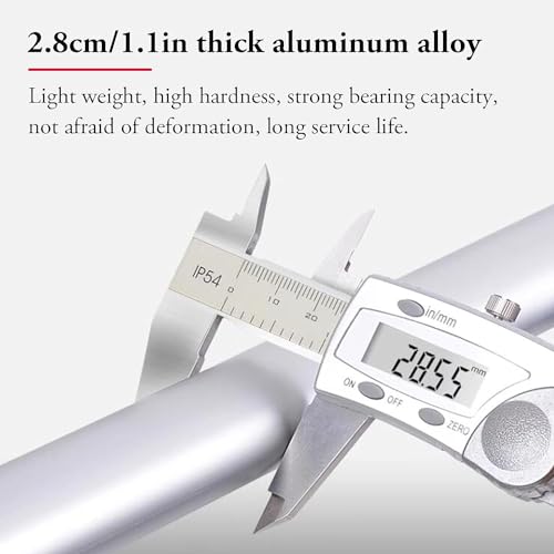 HARIPYER Einkaufstrolley, Einkaufswagen mit Rädern, faltbar, Aluminiumlegierung, mit 180 ° drehbarem Griff, Einkaufs-Handkarre – Bild 8