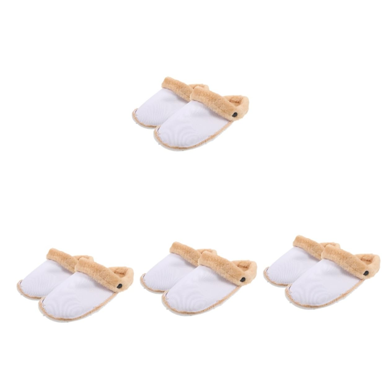 4pares Insertos De Invierno Cálidos y Esponjosos Para Calzado Plantillas Desmontables y Reemplazables Para Zapatos Forros De Peluche Para y Invierno