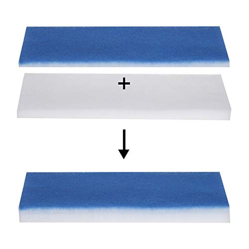 Anesty Airbrush Spray Booth Filter Set, Fits Anesty And Many Others (1.2" Thick, Pack Of 6) #TOP2