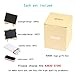 KAKOO Mini Chalkboard Rectangular Chalk Board with Holder for Wedding Decoration Message Board Place Marker Party Sign (20 Pieces)