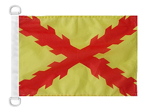 AZ FLAG Spain Tercio Morados Viejos Nautical Flag 18'' x 12'', spanish army flags 30 x 45 cm, Banner 12x18 in for boat — image 1