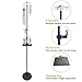 Heavy Duty Solid Base IV Pole Stand with 4 Hooks,Intravenous Foldable IV Poles Costume IV Bag Stand Portable Floor Stand Feeding Tube Holder with Tray, for Pediatric Nursing Clinic Home Care Travel