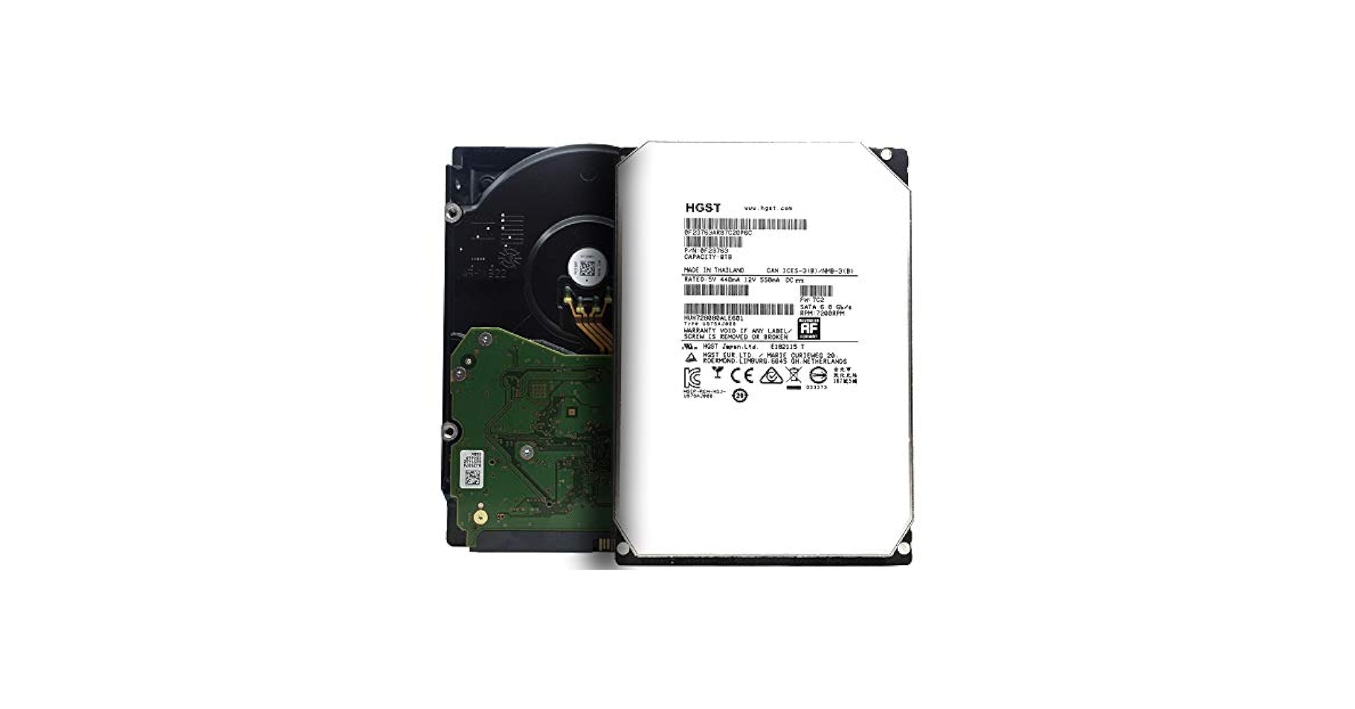 Amazon.com: HGST Ultrastar He8 Helium (HUH728080ALE601) 8TB