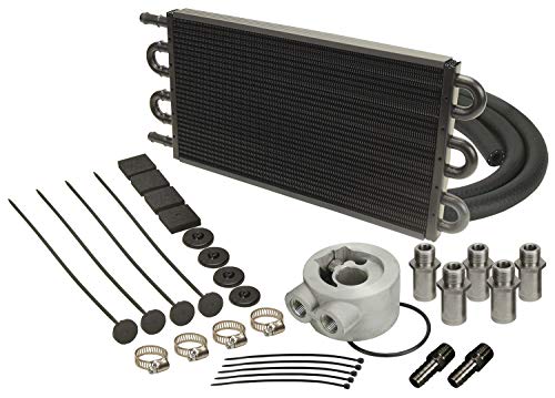 Derale 15502 Engine Oil Cooler Kit,Black