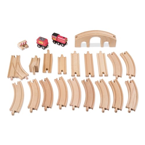 Melissa & Doug 703 Classic Wooden Figure Eight Train Set thumb #3