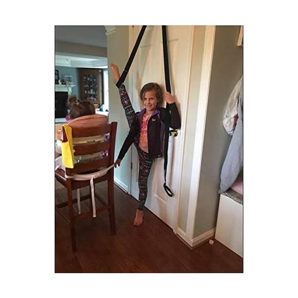AMENKER-Leg-Stretcher-Door-Flexibility-Stretching-Leg-Strap-98ft-Door-Flexibility-Stretching-Leg-Strap-Great-Cheer-Dance-Gymnastics-Trainer-Stretching-Equipment AMENKER Leg Stretcher Door Flexibility Trainer Leg Strap, 9.8ft Door Flexibility Stretching Leg Strap Great Cheer Dance Gymnastics Trainer Stretching Equipment