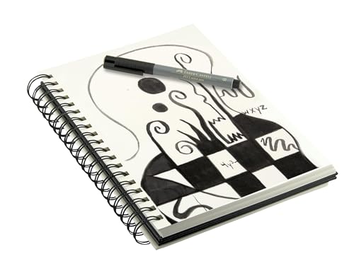 Carnet de croquis Réflexions format 9x12 double fil pour dessin et esquisse