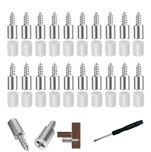 50 Pezzi Perni Supporti per Mensole, Pioli di Supporto per Mensole con Manicotto in Gomma, Supporti per Scaffali, Supporto Pioli Staffa per Mensola, reggimensole per mobili, portamensole