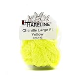 Hareline Fly Tying Chenille - Large, Yellow