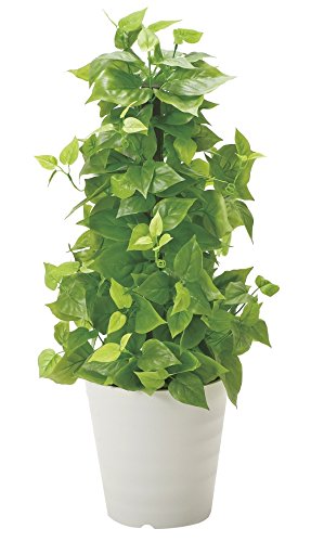 光触媒人工観葉植物ウォールグリーンフェイクグリーンライムポトスヘゴ 90