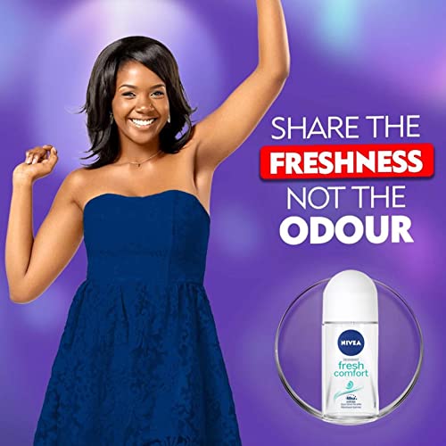 Nivea Fresh Comfort Roll-On Antitranspirante Pack 3 miniatura 2