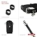 Revolution Fire Leather Radio Holster Set – Heavy Duty Strap, Anti-Sway, Fits Motorola APX Series – for Firefighters, EMT, Police