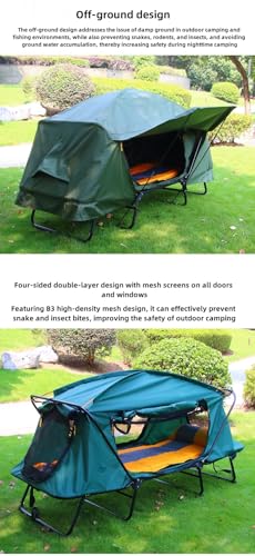 Carpa plegable resistente al viento e impermeable para camping miniatura 2