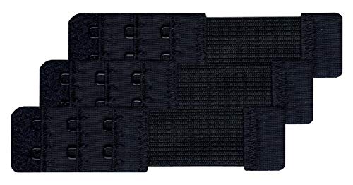 Chanie Donna 3 Pezzi morbido Estensioni reggiseno 2-ganci, 10,4cm x