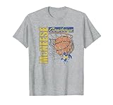 McNeese State Cowboys Vintage Basketball 90's Gray T-Shirt, Men, Heather Grey, Medium