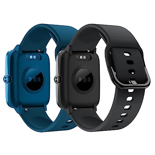 Harikiri Straps Compatible with ID205L,19mm Replacement Strap for Veryfitpro,Yamay fitness,GRV,Willful,Popglory,Blackview,UMIDIGI,ID205S ID205G ID215G ID216 SW020 SW023 WF021 WF025 Uwatch3 - Image 2