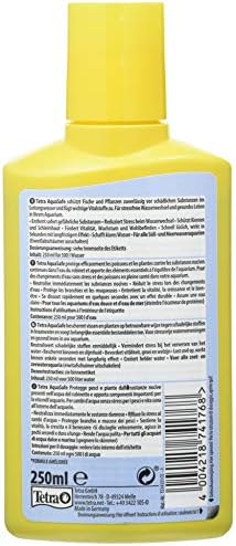 Tetra AquaSafe, Makes Tap Water Safe, Neutralises Fish Harmful Substances - 250ml