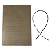Frontier Leather Co. Lined Refill Paper A5 100 sheets with Leather Binding Strap